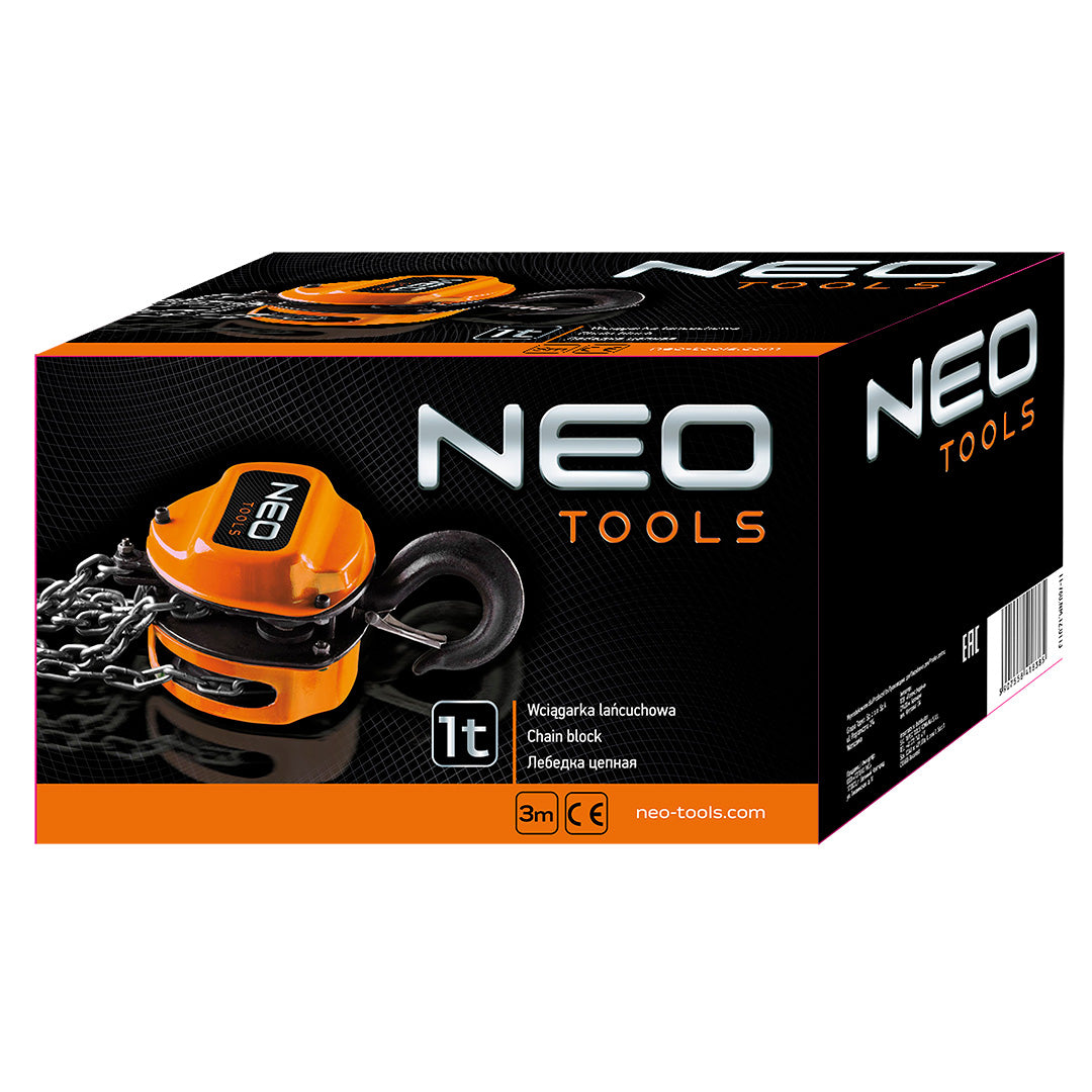 Reťazový zdvihák, 1 t,3 m od NEO TOOLS nájdeš na naravis.sk