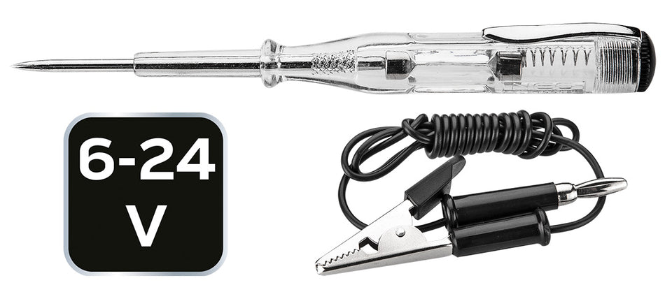 Automobilový priemysel elektrická skúšačka 6 - 24 V od NEO TOOLS nájdeš na naravis.sk