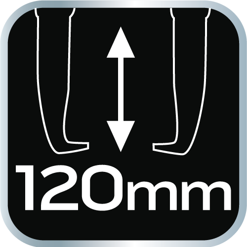 Dvojramenný vyťahovač ložísk, 120 x 130 mm od NEO TOOLS nájdeš na naravis.sk