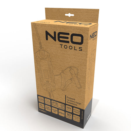 Automatický usmerňovač 6A/100W, 3-150Ah, pre kyslé / AGM / GEL batérie od NEO TOOLS nájdeš na naravis.sk