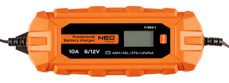 Automatický usmerňovač 10A/160W, 3-200Ah, pre kyslé / AGM / GEL batérie od NEO TOOLS nájdeš na naravis.sk