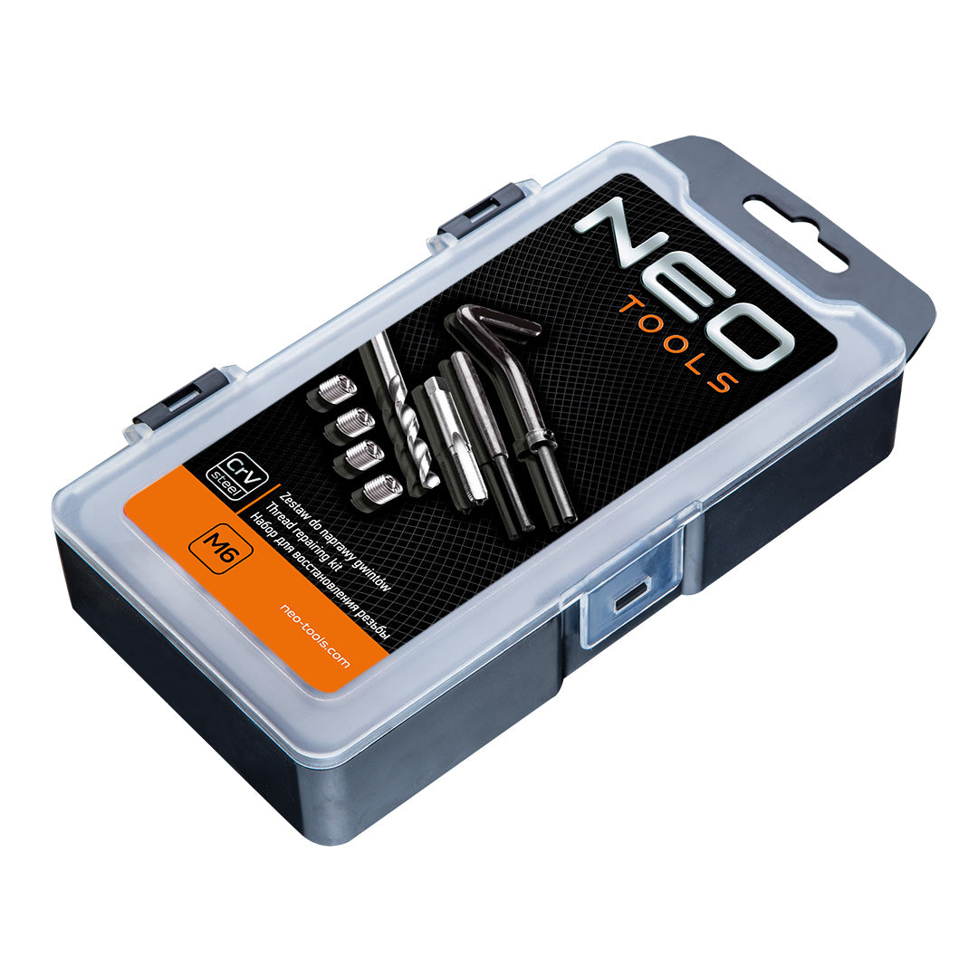 Súprava pre opravu závitov M6 od NEO TOOLS nájdeš na naravis.sk