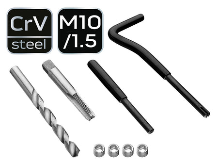 Súprava pre opravu závitov M10 od NEO TOOLS nájdeš na naravis.sk