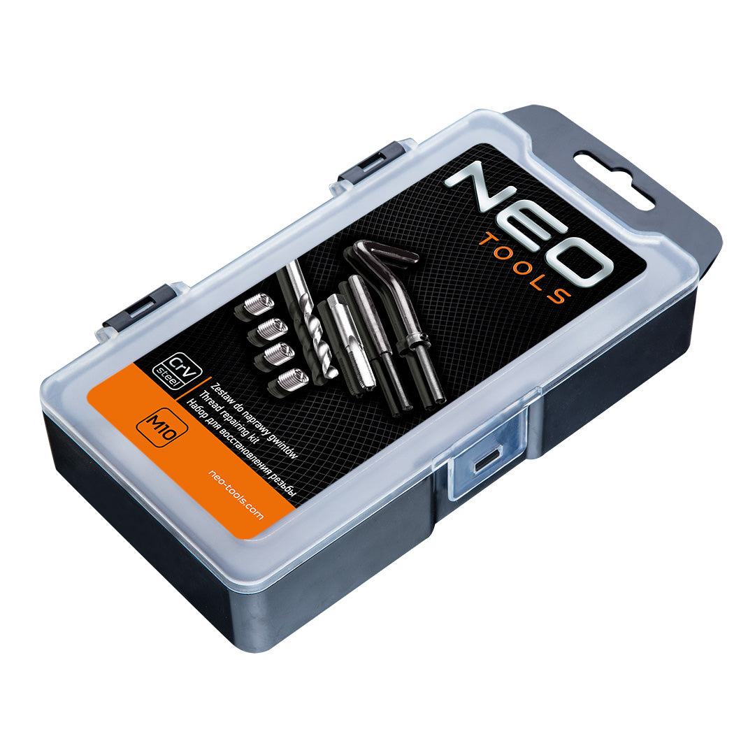 Súprava pre opravu závitov M10 od NEO TOOLS nájdeš na naravis.sk