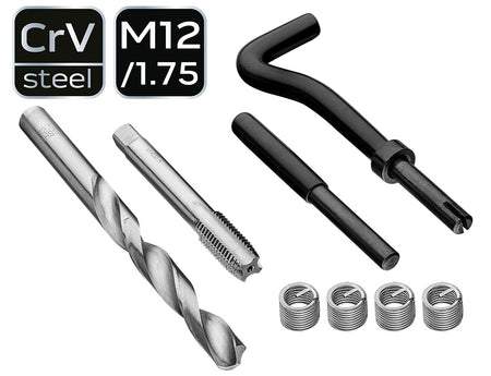 Súprava pre opravu závitov M12 od NEO TOOLS nájdeš na naravis.sk