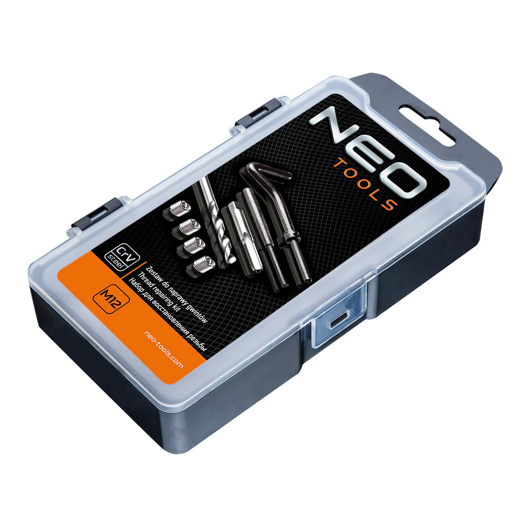 Súprava pre opravu závitov M12 od NEO TOOLS nájdeš na naravis.sk