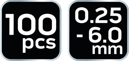 Teplom zmršťovacie manžety, samozmršťovacie, 100 ks (0,25 - 6,0 mm) od NEO TOOLS nájdeš na naravis.sk