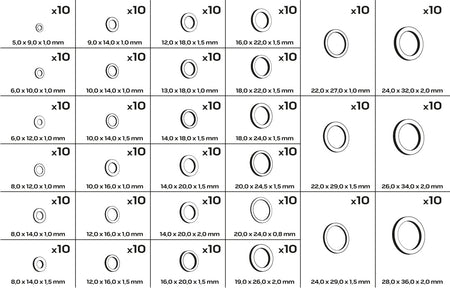 Medené podložky, 300 ks od NEO TOOLS nájdeš na naravis.sk