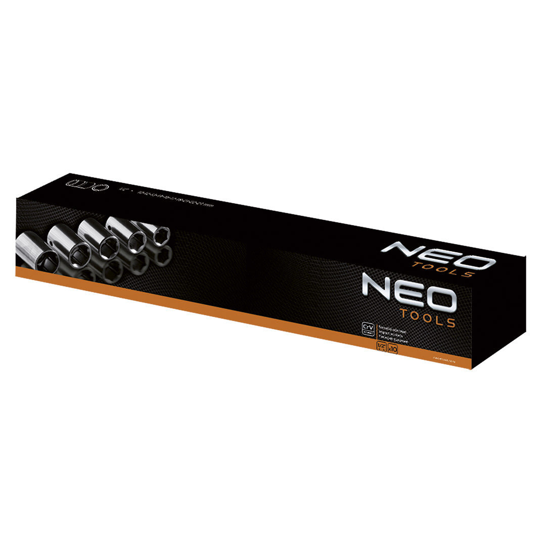 Sada nástrčných kľúčov 1/2", 10-24 mm, 10 diel od NEO TOOLS nájdeš na naravis.sk