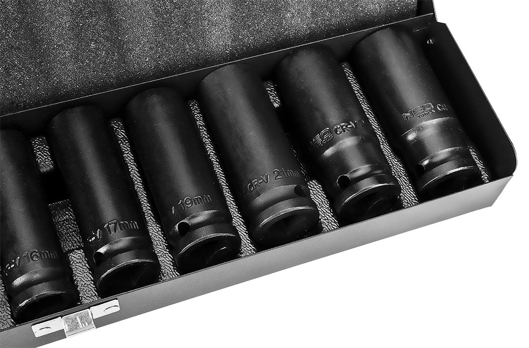 Sada nástrčných kľúčov 1/2", 10-24 mm, 11 diel od NEO TOOLS nájdeš na naravis.sk