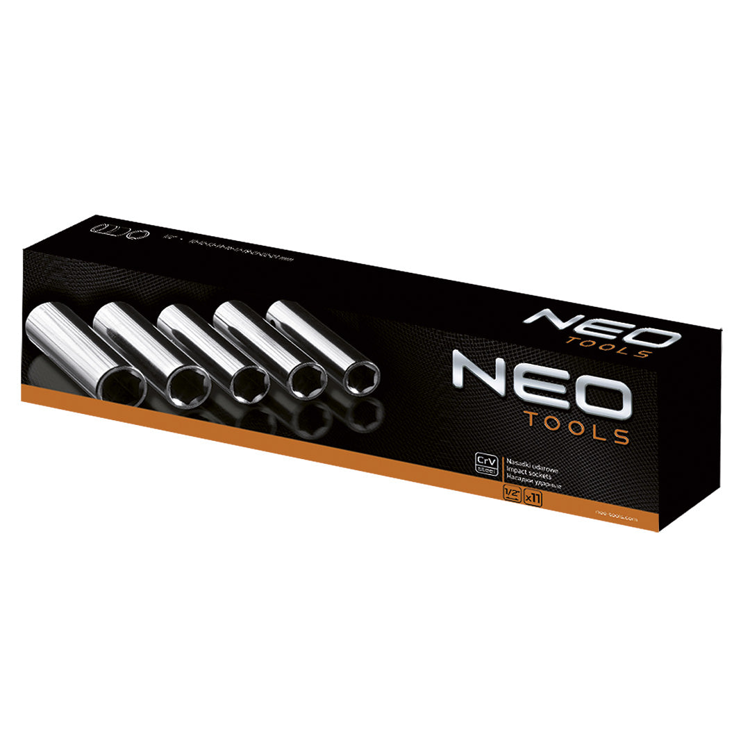 Sada nástrčných kľúčov 1/2", 10-24 mm, 11 diel od NEO TOOLS nájdeš na naravis.sk