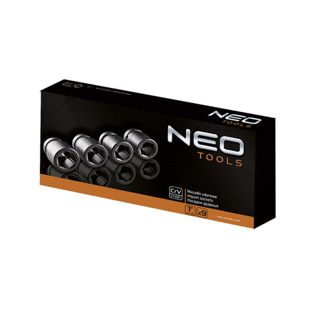 Sada nástrčných kľúčov 1", 27-50 mm, 9 diel od NEO TOOLS nájdeš na naravis.sk