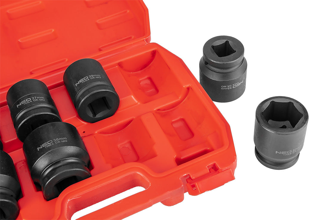 Sada nástrčných kľúčov 3/4", 26-38 mm, 8 diel od NEO TOOLS nájdeš na naravis.sk