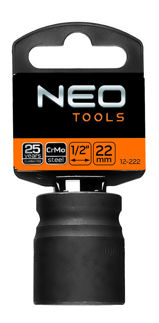 Príklepový nástavec 1/2", 22 x 38 mm, Cr-Mo od NEO TOOLS nájdeš na naravis.sk