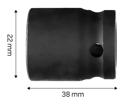 Príklepový nástavec 1/2", 22 x 38 mm, Cr-Mo od NEO TOOLS nájdeš na naravis.sk