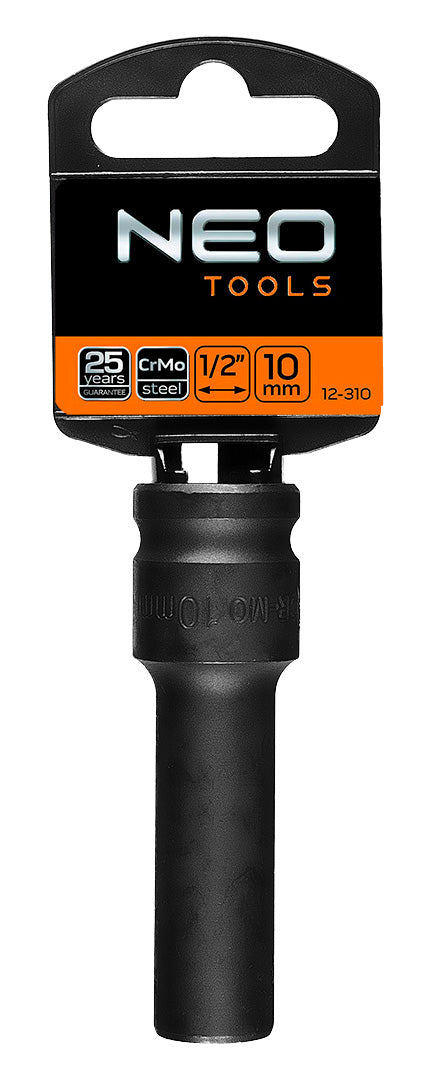 Príklepový nástavec 1/2" dlhý , 10 x 78 mm, Cr-Mo od NEO TOOLS nájdeš na naravis.sk