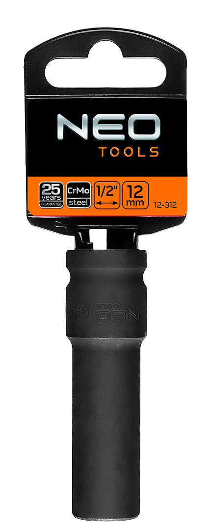 Príklepový nástavec 1/2" dlhý , 12 x 78 mm, Cr-Mo od NEO TOOLS nájdeš na naravis.sk