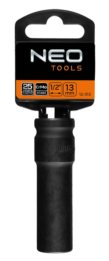 Príklepový nástavec 1/2" dlhý , 13 x 78 mm, Cr-Mo od NEO TOOLS nájdeš na naravis.sk