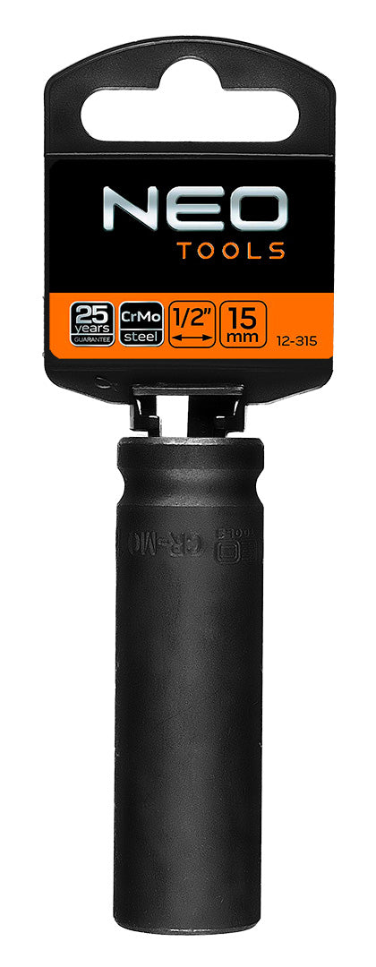 Príklepový nástavec 1/2" dlhý , 15 x 78 mm, Cr-Mo od NEO TOOLS nájdeš na naravis.sk