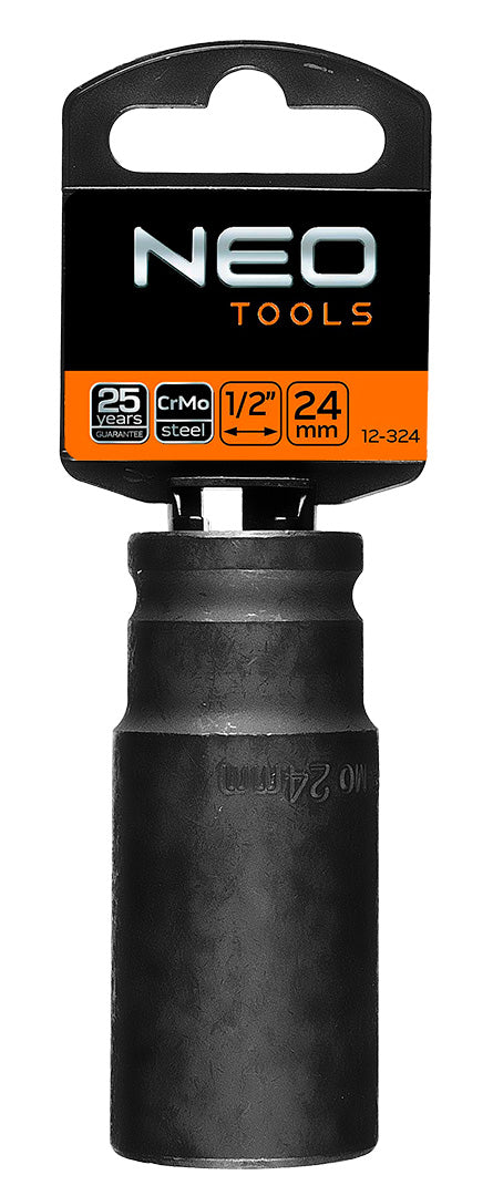 Príklepový nástavec 1/2" dlhý , 24 x 78 mm, Cr-Mo od NEO TOOLS nájdeš na naravis.sk