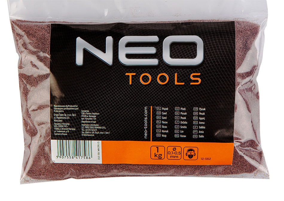 Minerálny piesok na pieskovanie - 1 kg od NEO TOOLS nájdeš na naravis.sk
