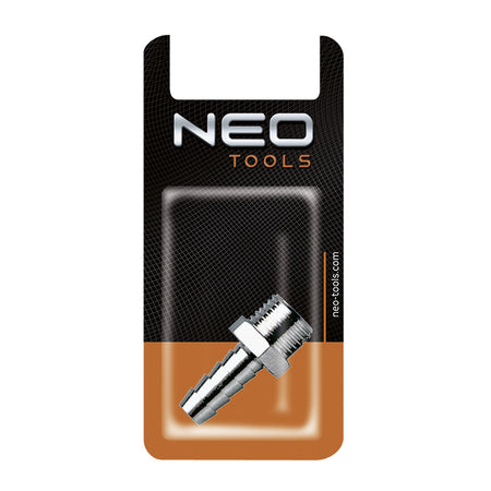 Spoj na hadicu so závitom 8 mm s M 1/4 " od NEO TOOLS nájdeš na naravis.sk