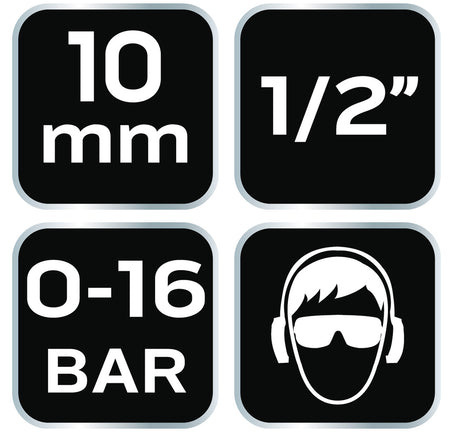 Spoj na hadicu so závitom 10 mm s M 1/2 " od NEO TOOLS nájdeš na naravis.sk