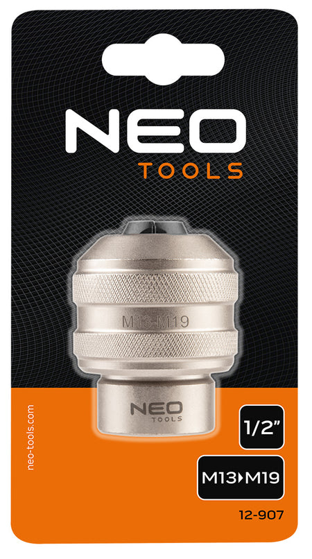 Adaptér pre závitníky, 1/2 "DR M13-M19 od NEO TOOLS nájdeš na naravis.sk