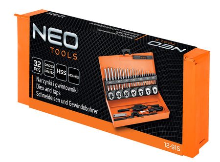Sada závitníkov, M3 - M12, 32 ks od NEO TOOLS nájdeš na naravis.sk