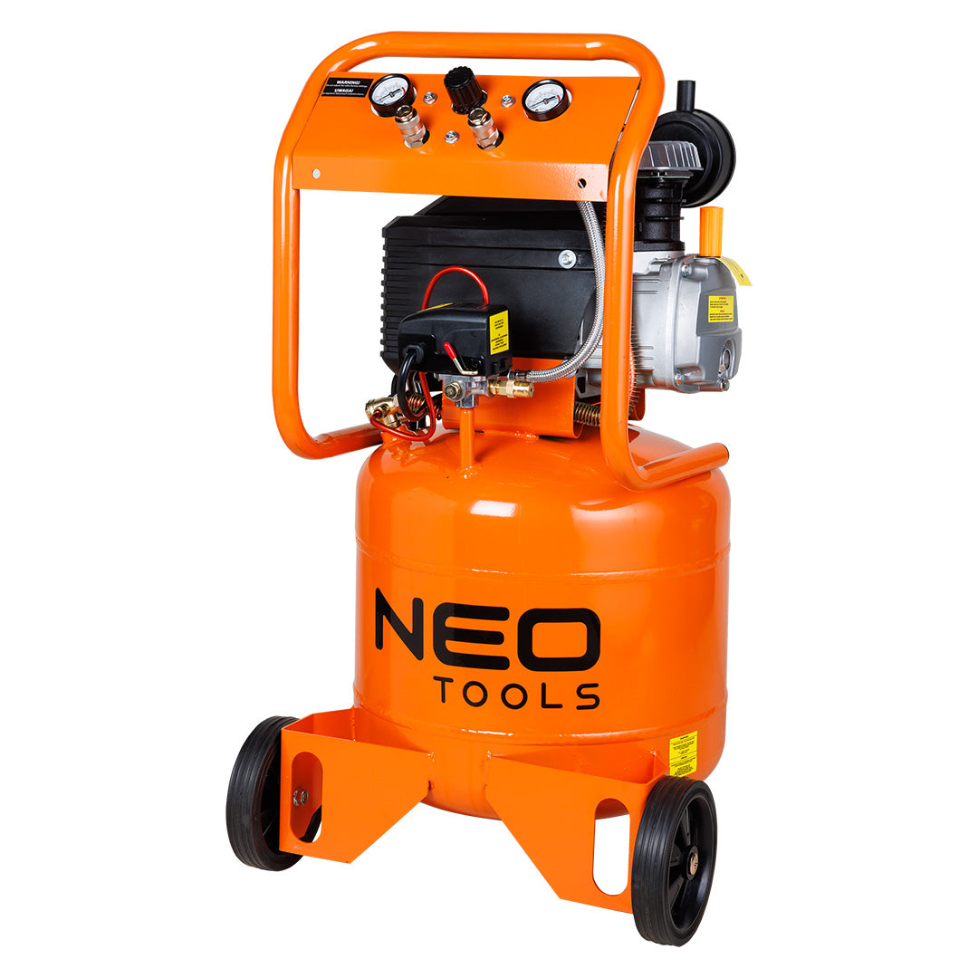 Vertikálny olejový kompresor 40l, 230V od NEO TOOLS nájdeš na naravis.sk