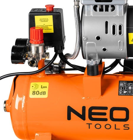 Bezolejový kompresor 12 l od NEO TOOLS nájdeš na naravis.sk