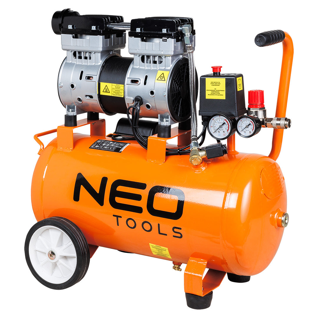 Bezolejový kompresor 24 l od NEO TOOLS nájdeš na naravis.sk