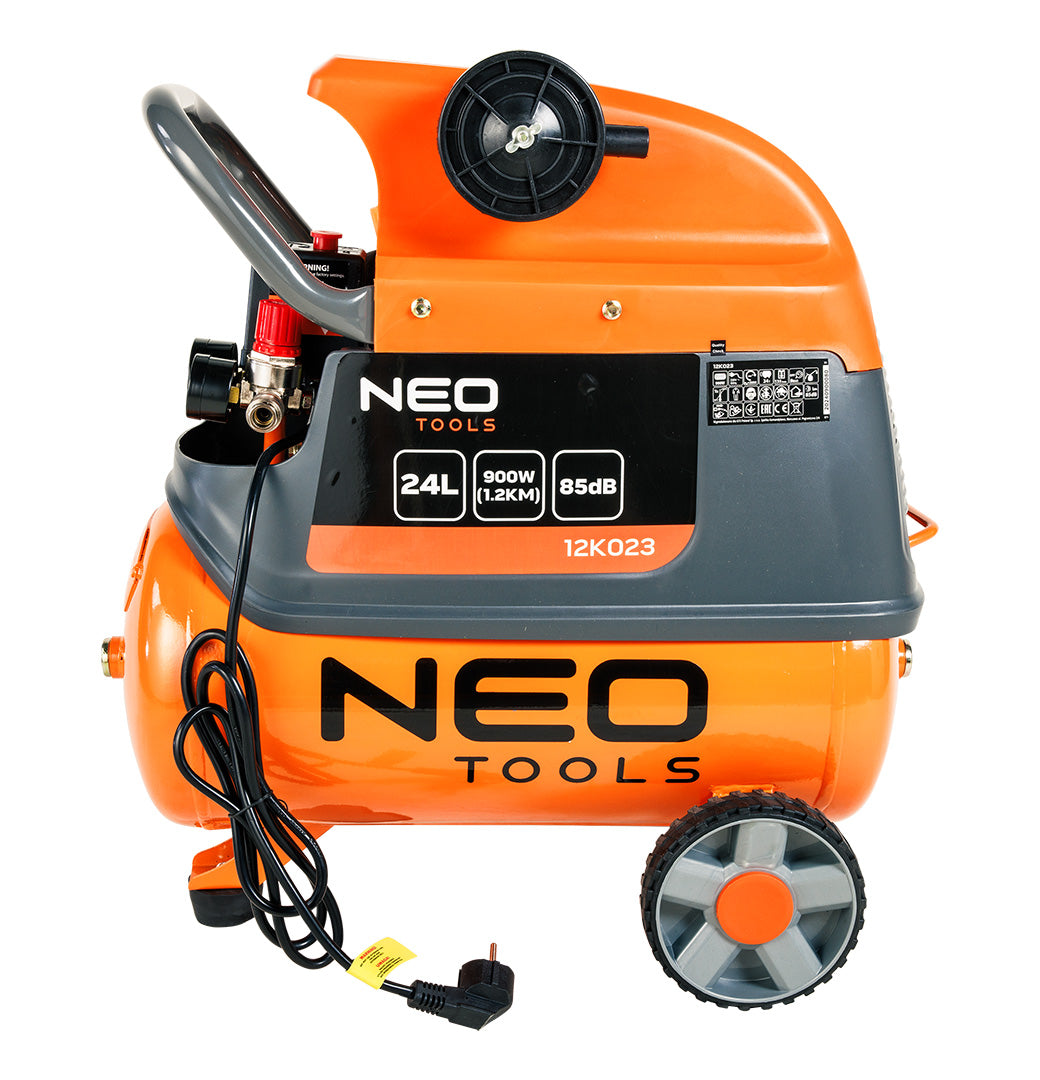 Kompresor 24l od NEO TOOLS nájdeš na naravis.sk