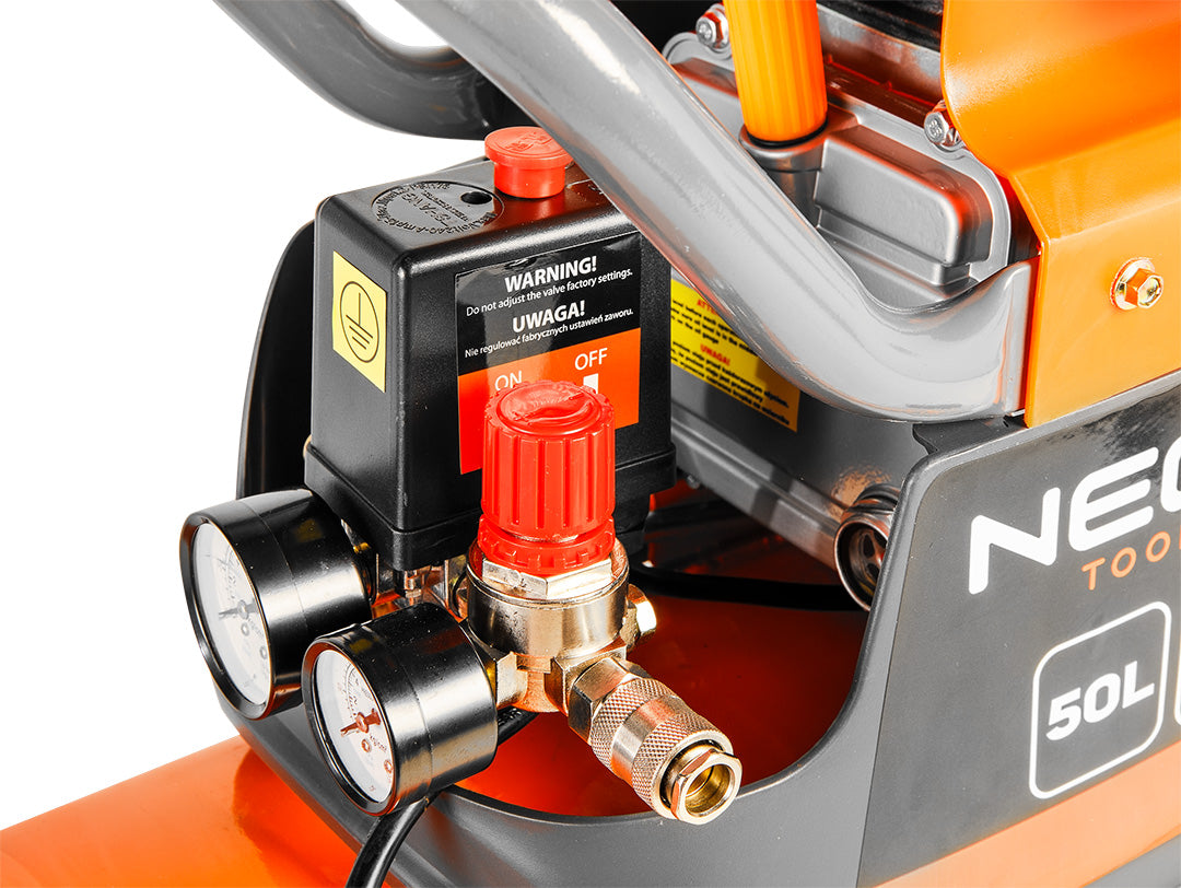 Kompresor 50l od NEO TOOLS nájdeš na naravis.sk