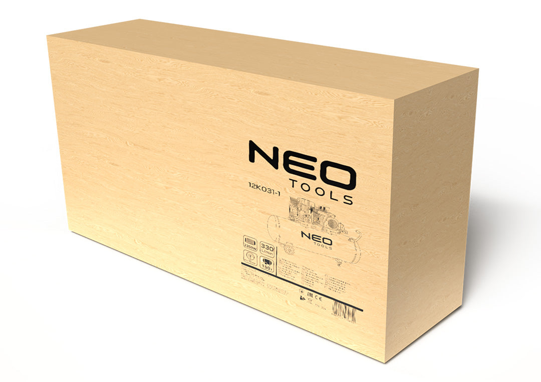 Olejový kompresor 150l, 230V od NEO TOOLS nájdeš na naravis.sk