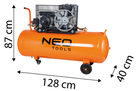Olejový kompresor 150l, 230V od NEO TOOLS nájdeš na naravis.sk