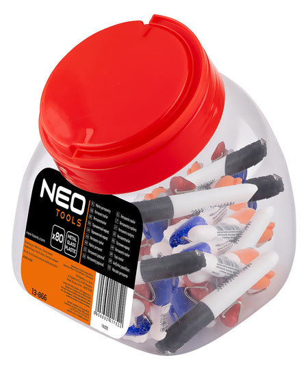 Mini fixka, 4 farby, násobok 80. od NEO TOOLS nájdeš na naravis.sk