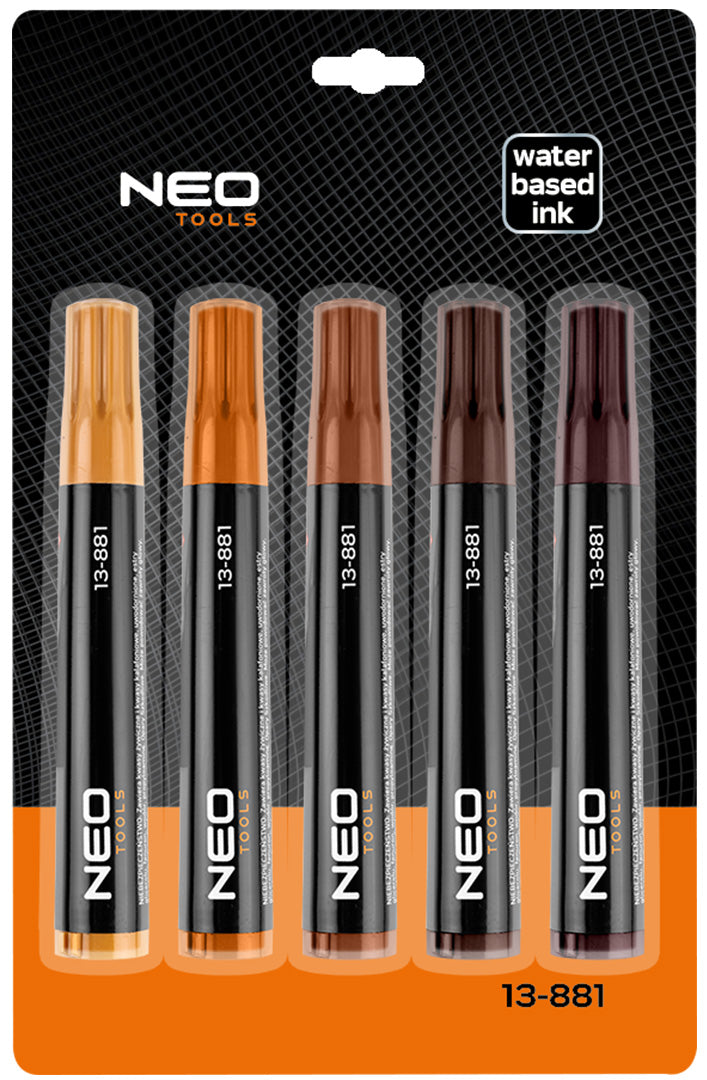 Sada ceruziek na opravu nábytku 5 kusov od NEO TOOLS nájdeš na naravis.sk