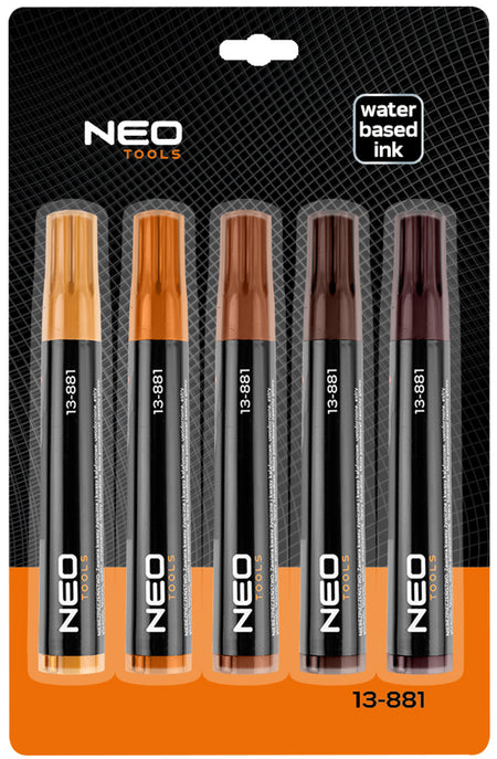 Sada ceruziek na opravu nábytku 5 kusov od NEO TOOLS nájdeš na naravis.sk