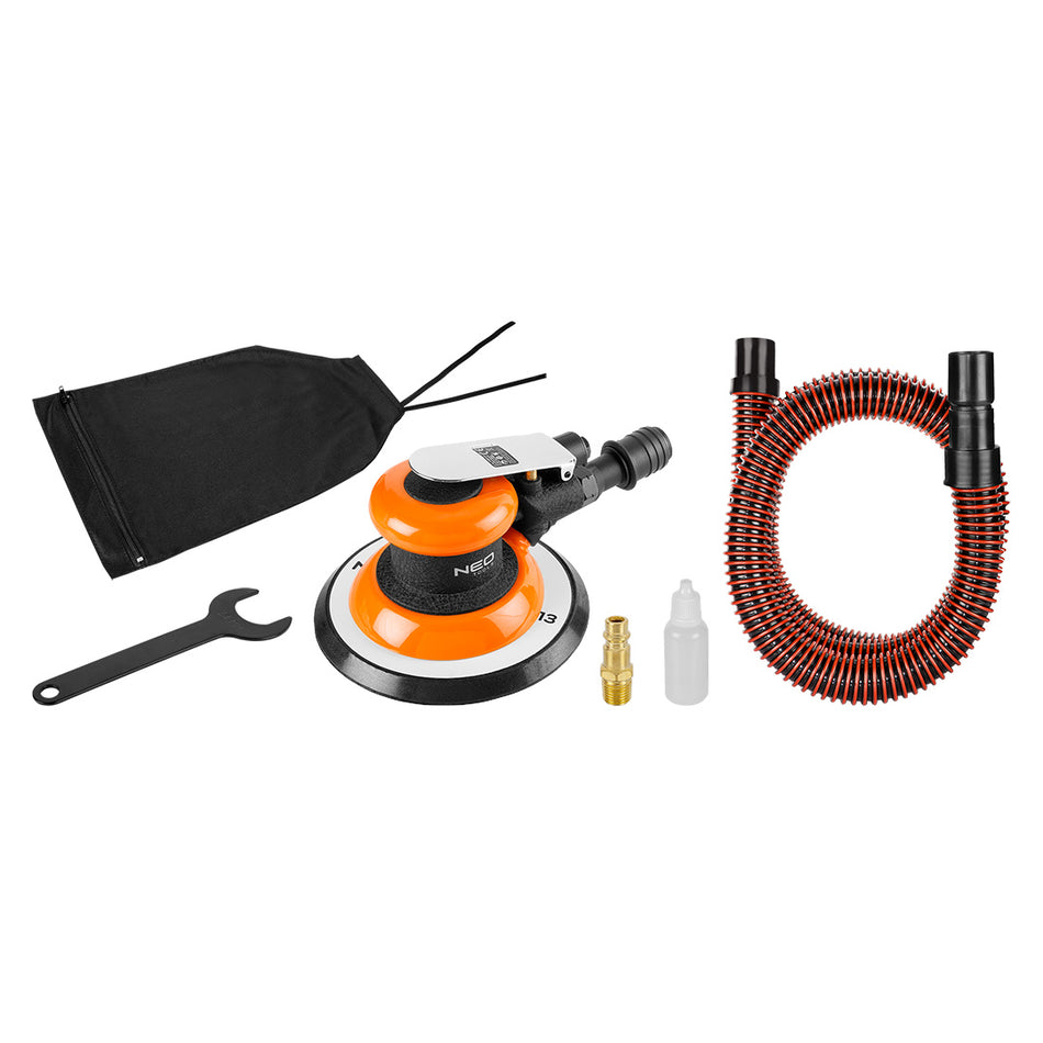 Pneumatická excentrická brúska 150 mm, odsávanie prachu od NEO TOOLS nájdeš na naravis.sk