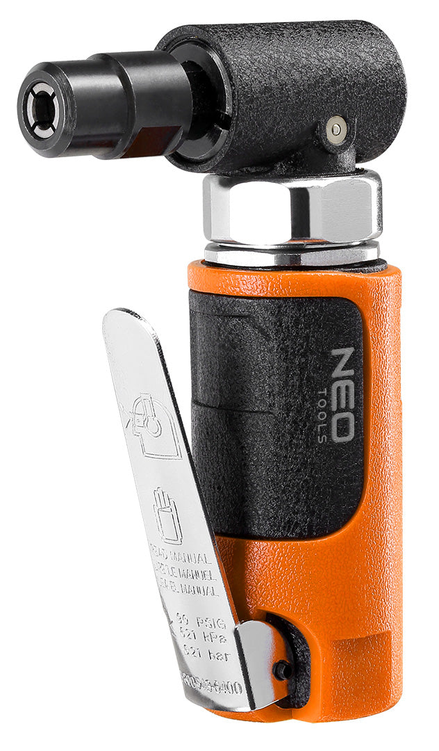 Pneumatická uhlová brúska 1/4";1/8" - 6 mm/3mm, 20 000 rpm od NEO TOOLS nájdeš na naravis.sk