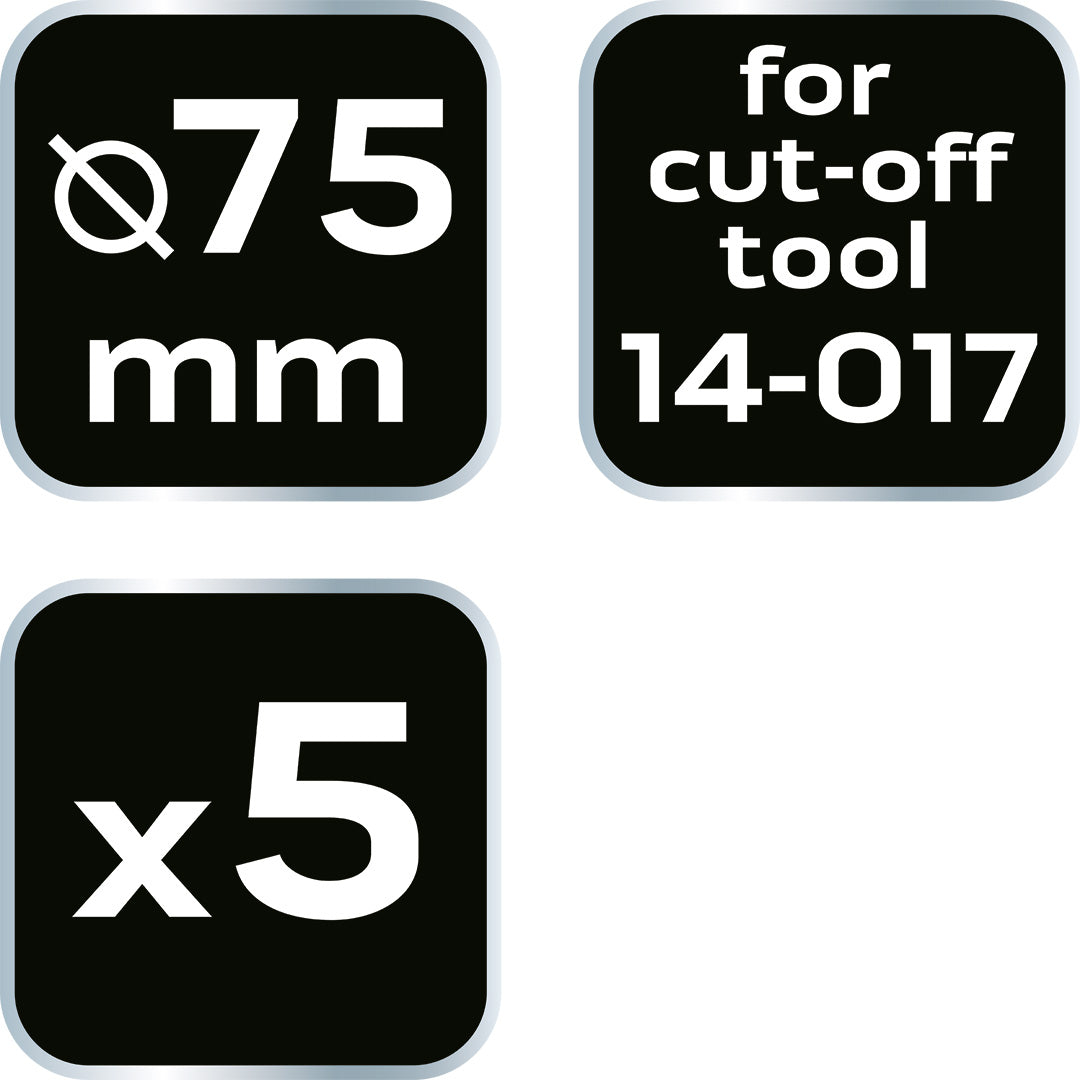 Rezný kotúč pre 14-017, sada 5 ks. od NEO TOOLS nájdeš na naravis.sk