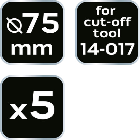 Rezný kotúč pre 14-017, sada 5 ks. od NEO TOOLS nájdeš na naravis.sk
