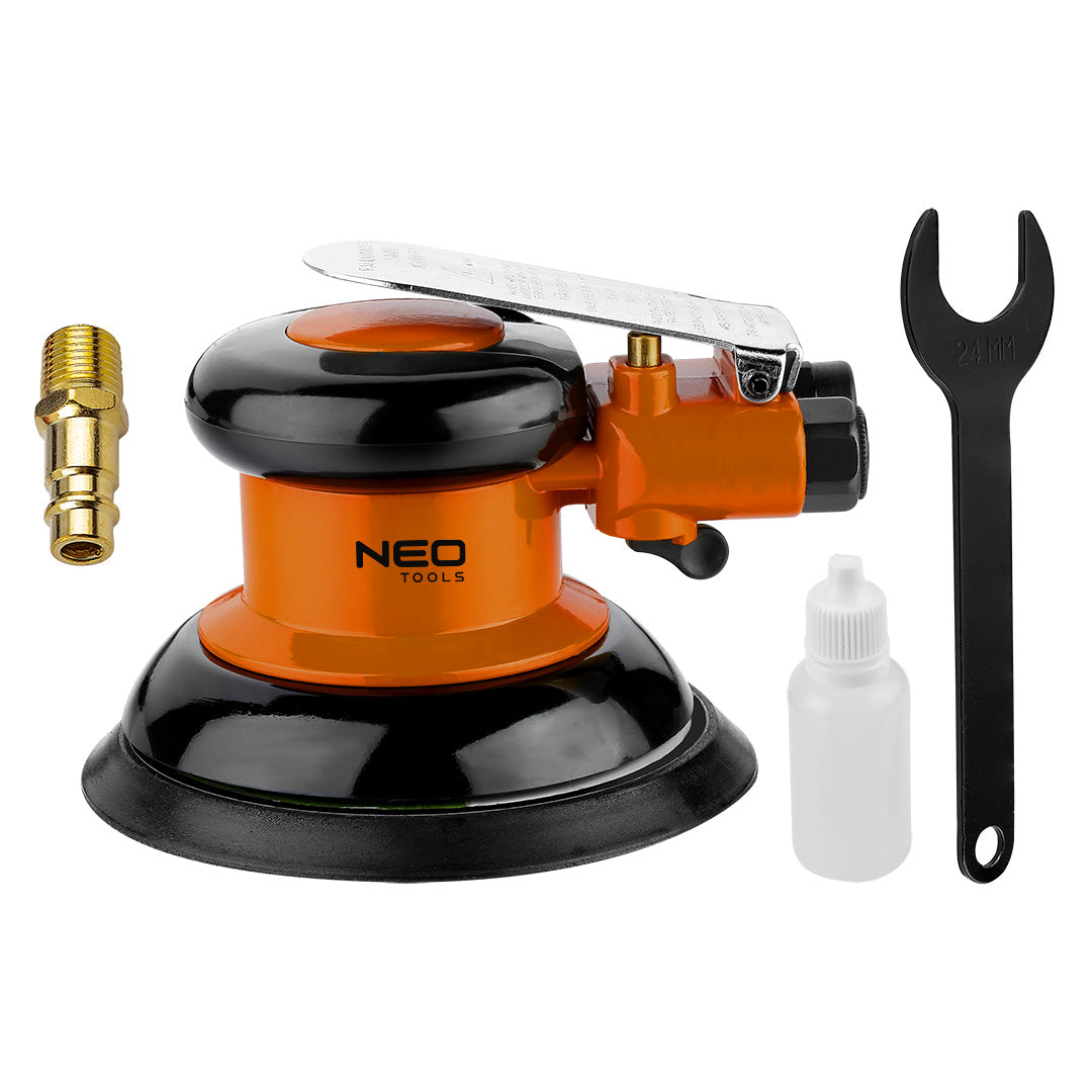 Pneumatická vibračná brúska, 150 mm, 10 000 otáčok za minútu od NEO TOOLS nájdeš na naravis.sk