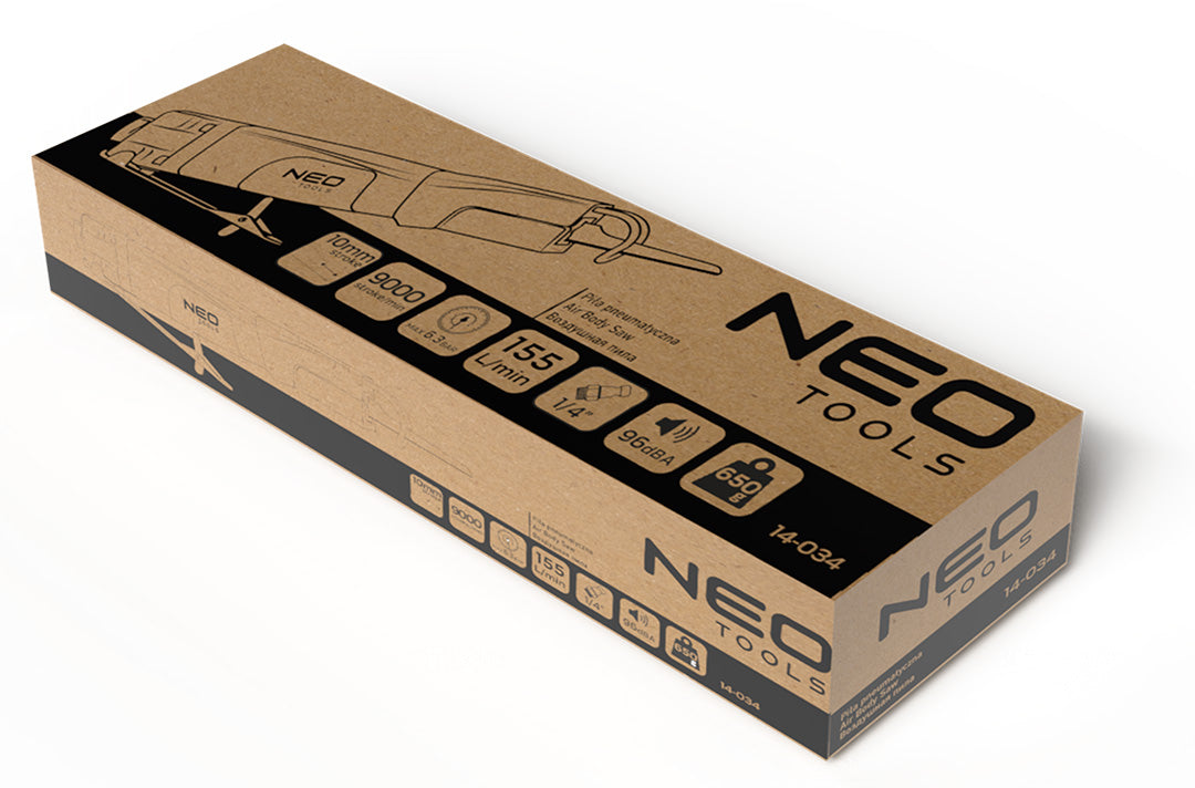 Pneumatická bzučiaca píla od NEO TOOLS nájdeš na naravis.sk