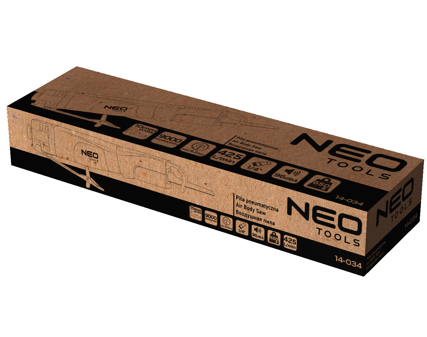 Pneumatická bzučiaca píla od NEO TOOLS nájdeš na naravis.sk