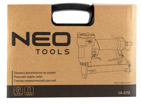 pneumatická zošívačka spony typu 6-16 mm od NEO TOOLS nájdeš na naravis.sk