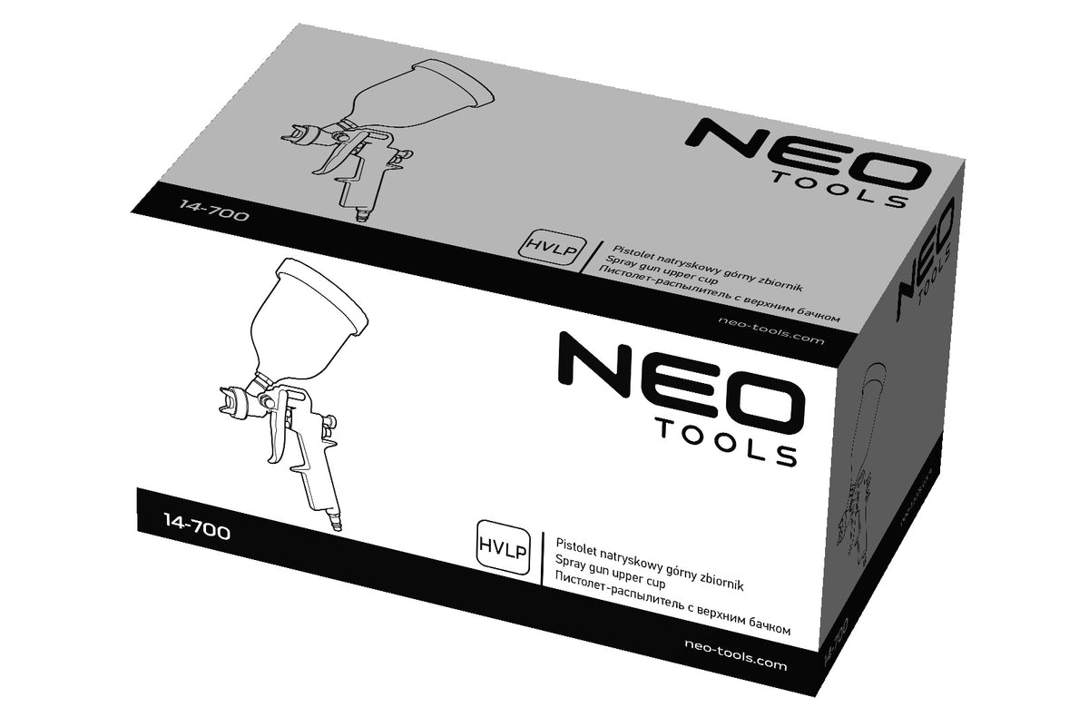 Horný pohár striekacej pištole 1,4 mm - HVLP od NEO TOOLS nájdeš na naravis.sk