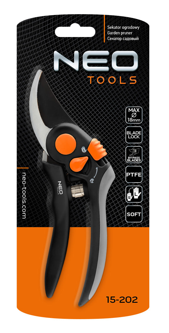 Obtokové nožnice 200 mm, dosah do 18 mm, nastaviteľné meradlo od NEO TOOLS nájdeš na naravis.sk
