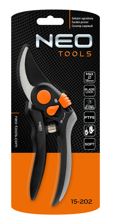Obtokové nožnice 200 mm, dosah do 18 mm, nastaviteľné meradlo od NEO TOOLS nájdeš na naravis.sk